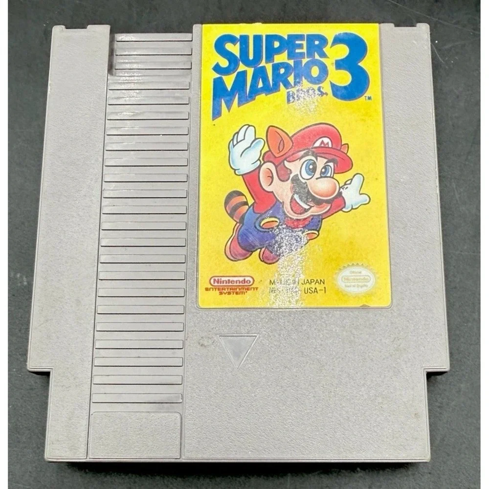 Nintendo Super Mario Bros. 3 Platformer NES Game Cartridge NTSC-U/C